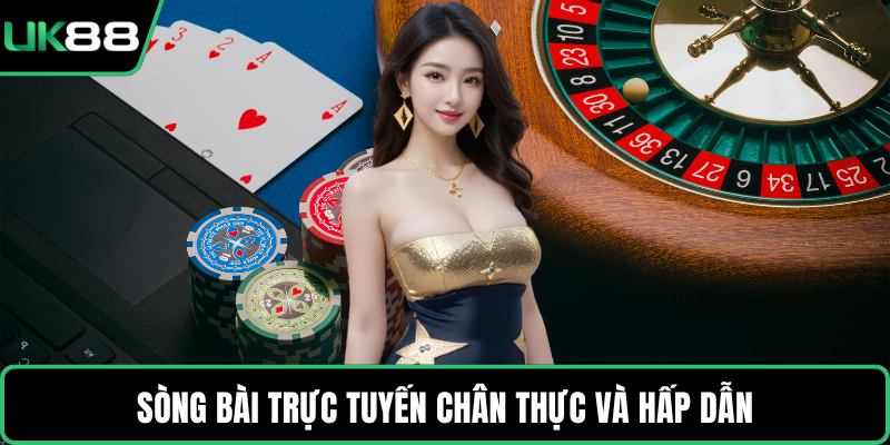 Sòng bài trực tuyến chân thực và hấp dẫn
